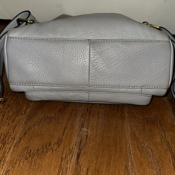 Aimee Kestenberg Gray Leather Backpack - Picture 13 of 13